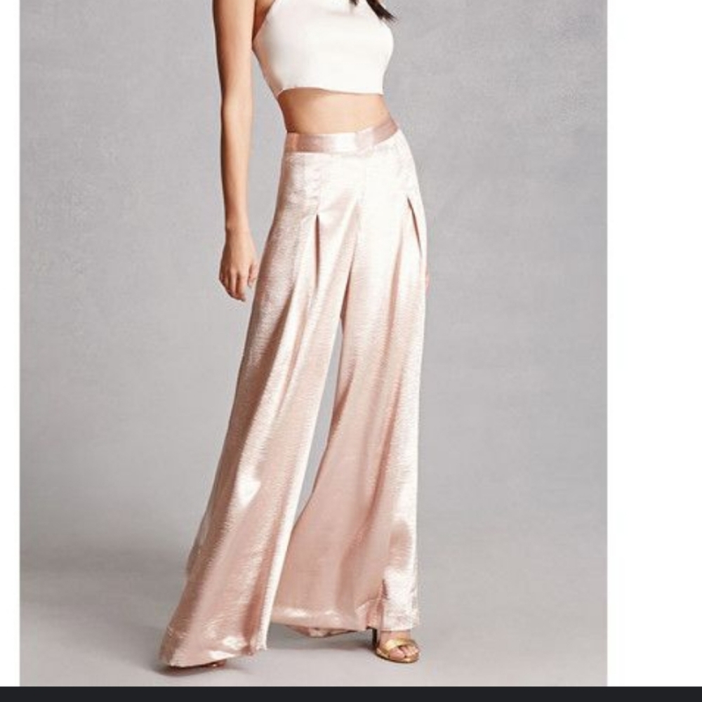 High waisted gaucho pants